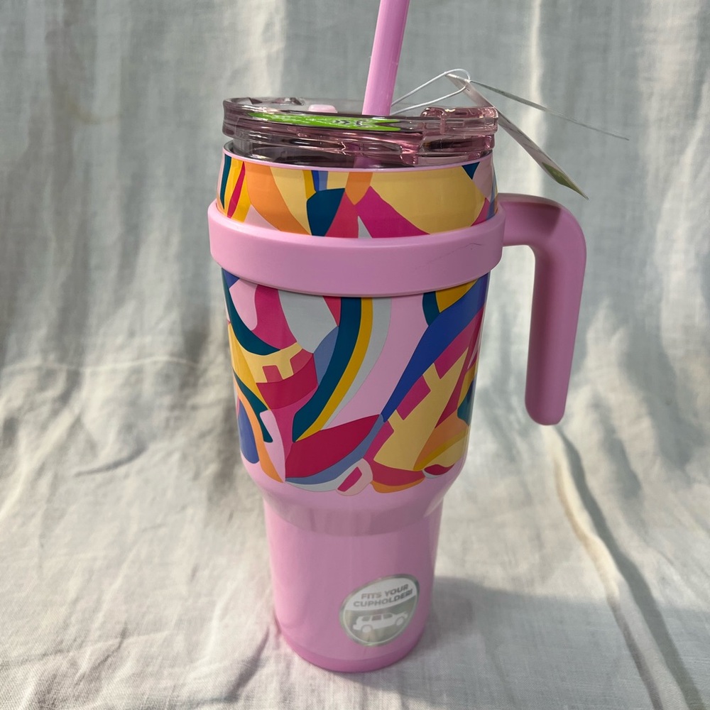 40 oz  Insulated Tumbler with Handle